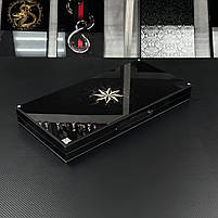 Нарди скляні з деревом Зірка 50×24×6см на подарунок, фото 5