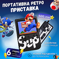 Приставка retro fc sup game box 400 ігор dendy з джойстиком DK-305-Black