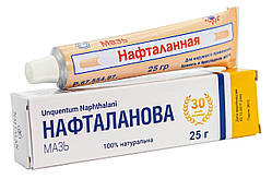 Нафталанова мазь під час хвороб м'яких тканин і суглобів 25 грамів Naftalan Pharm Group