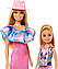 Набір Барбі і Стейсі Barbie & Stacie Doll Set with 2 Pet Dogs HRM09, фото 2