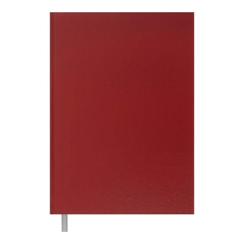 Книга-канц. А4 96арк. кліт. тв. бумвініл офс. "Optimal" бордова NoBM.24411101-13/Buromax/(20)