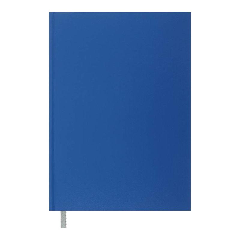 Книга-канц. А4 144арк. кліт. тв. бумвініл офс. "Optimal" синя №BM.24419103-02/Buromax/(20)