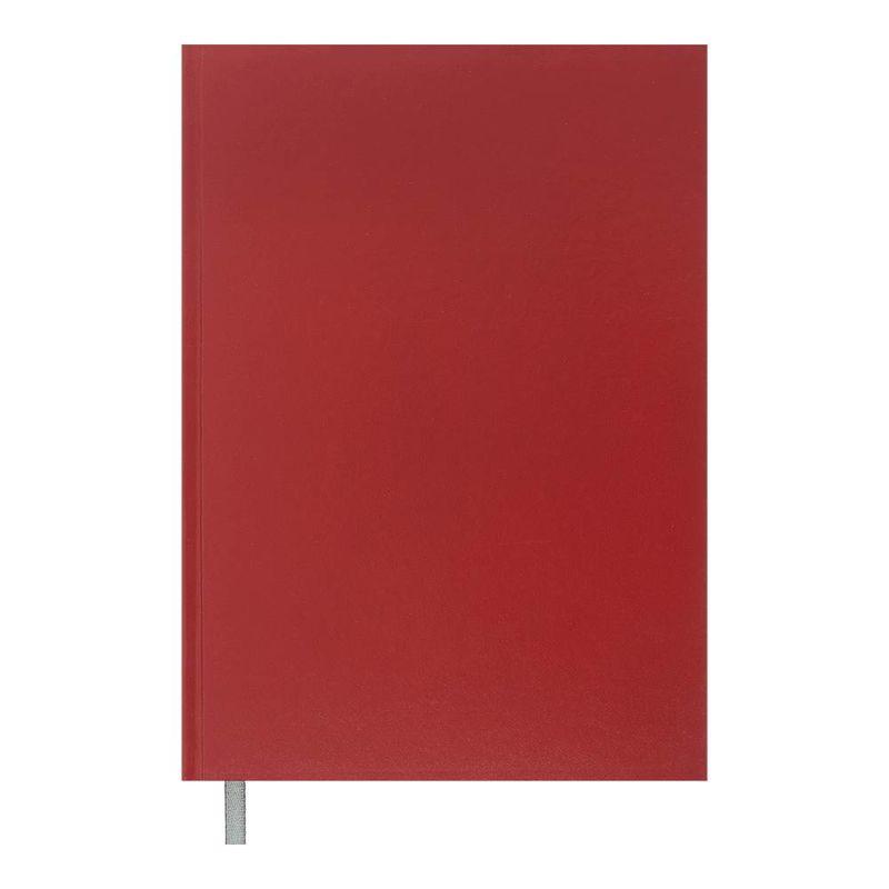 Книга-канц. А4 144арк. кліт. тв. бумвініл офс. "Optimal" бордова NoBM.24419103-13/Buromax/(20)