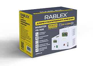 UPS Rablex RB1500 1500VA/1200w з правильною синусоїдою
