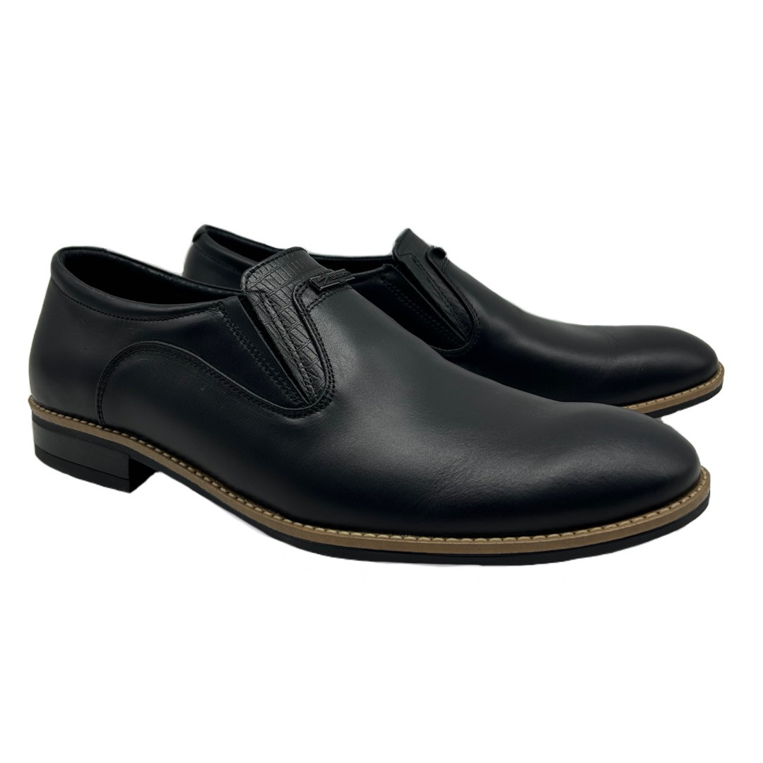 Туфли чоловічі шкіряні чорного кольору “Style Shoes”