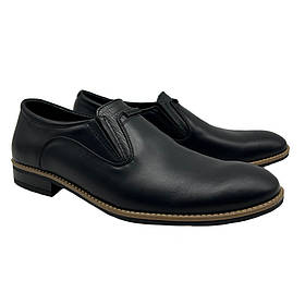 Туфли чоловічі шкіряні чорного кольору “Style Shoes”