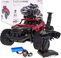 Дитяча машинка MEGA Crawler PIONEER з камерою червона
