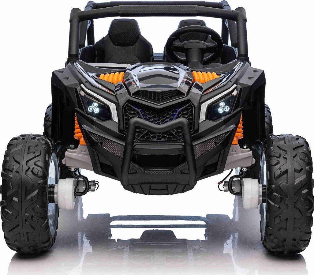 Дитячий акумуляторний квадроцикл UTV X3 Off-Road чорний, фото 1