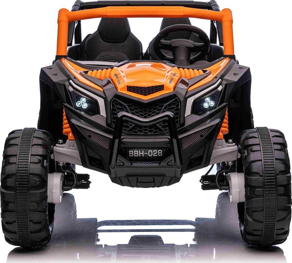 Дитячий акумуляторний квадроцикл UTV X3 Off-Road помаранчевий, фото 1