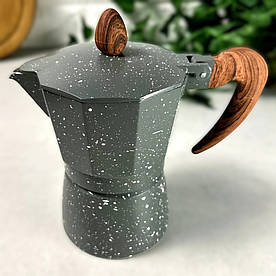 Гейзерна кавоварка з литого алюмінію 450 мл на 9 чашок Espresso (AP-2086)