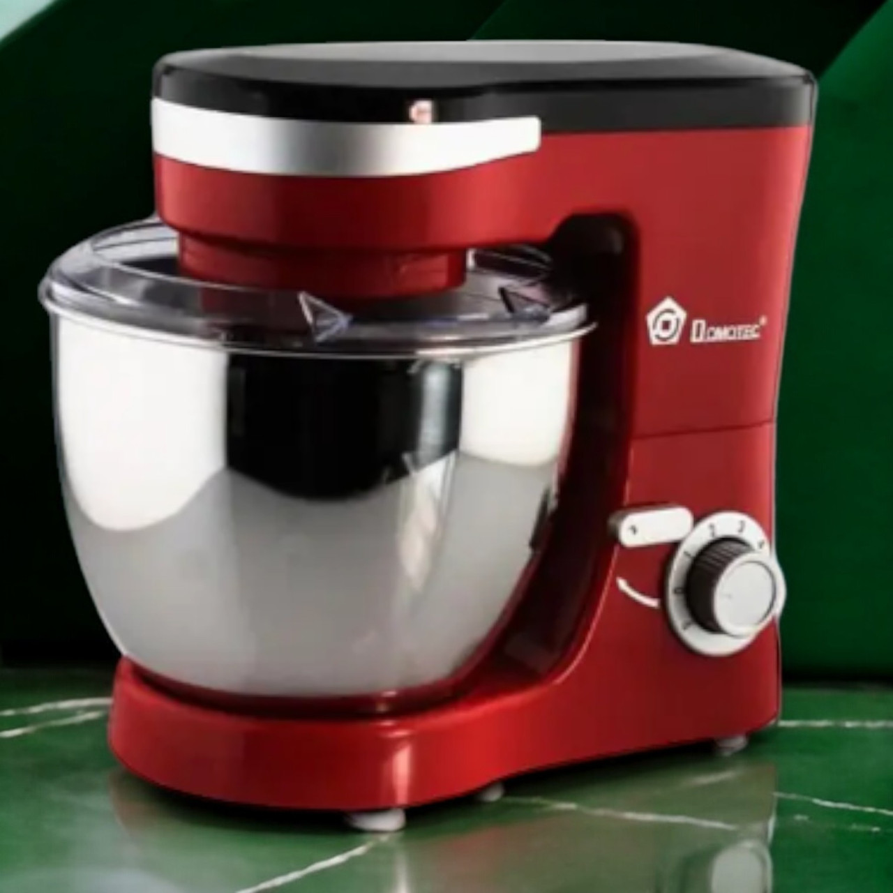 Міксер планетарний Domotec 3500 Ватт 4 літри Тістоміс тістомішалка Кухонний комбайн з чашею