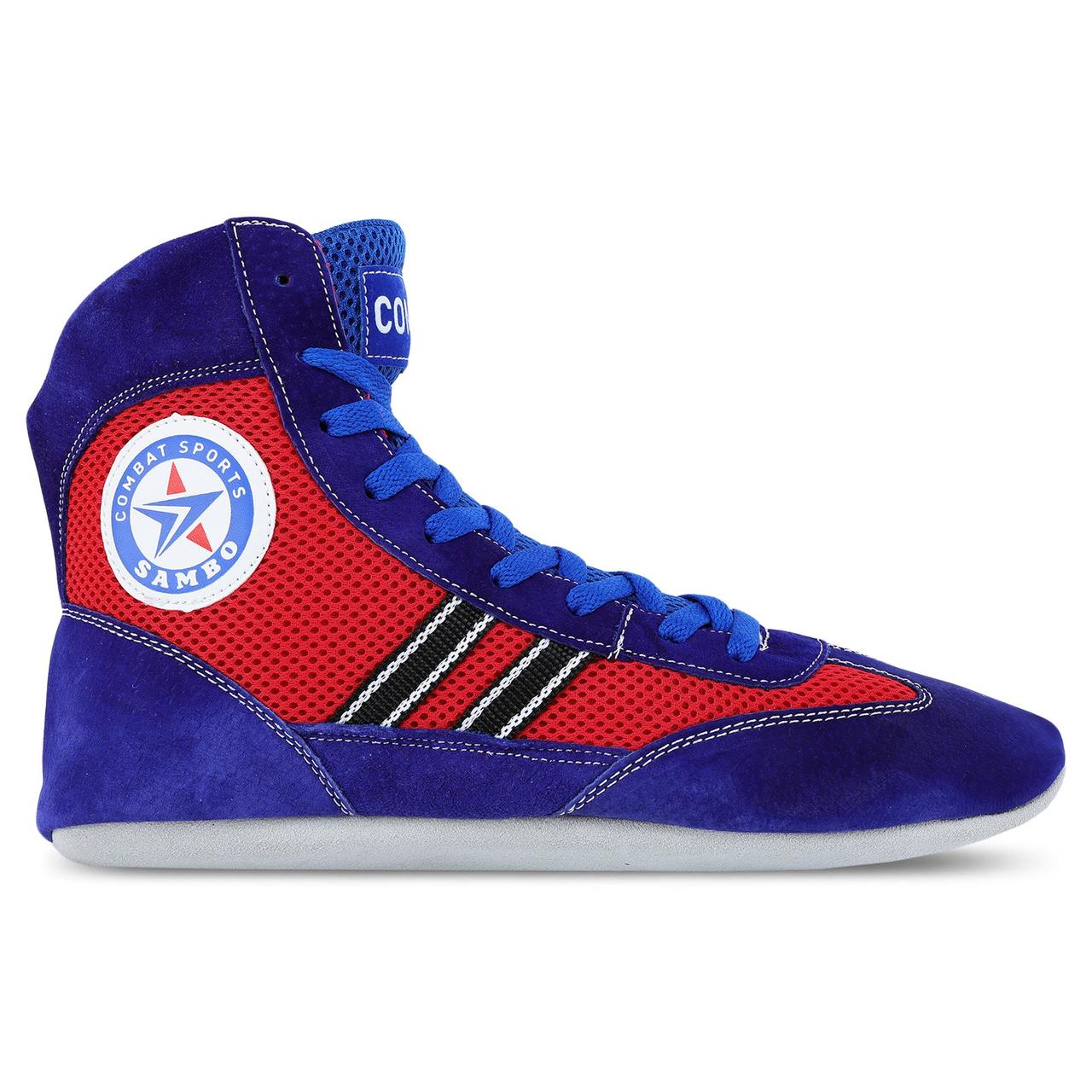 Борцовки для самбо (самбетки) замшеві SP-Sport Combat YX-2623 (у наявності тільки розмір 40), фото 1