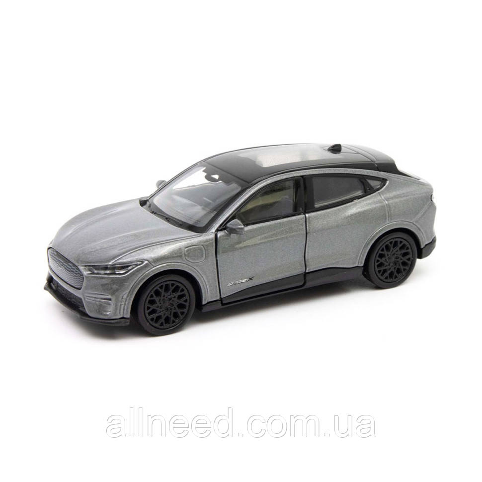 Машинка інерційна Ford Mustang Mach-E GT 2023 TechnoDrive 250387W (Gray) масштаб 1:43