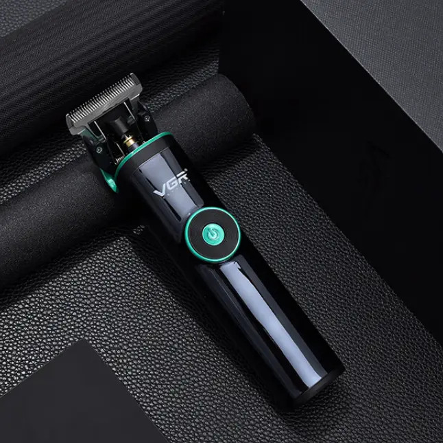 Машинка для стрижки з підставкою VGR Professional V-671 Black (V-671)