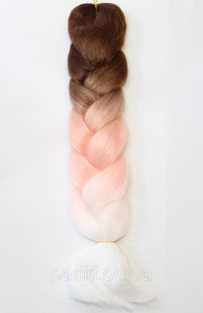 КАНЕКАЛОН (1531) 60см. 100гр. Омбре3  "Jumbo braid"