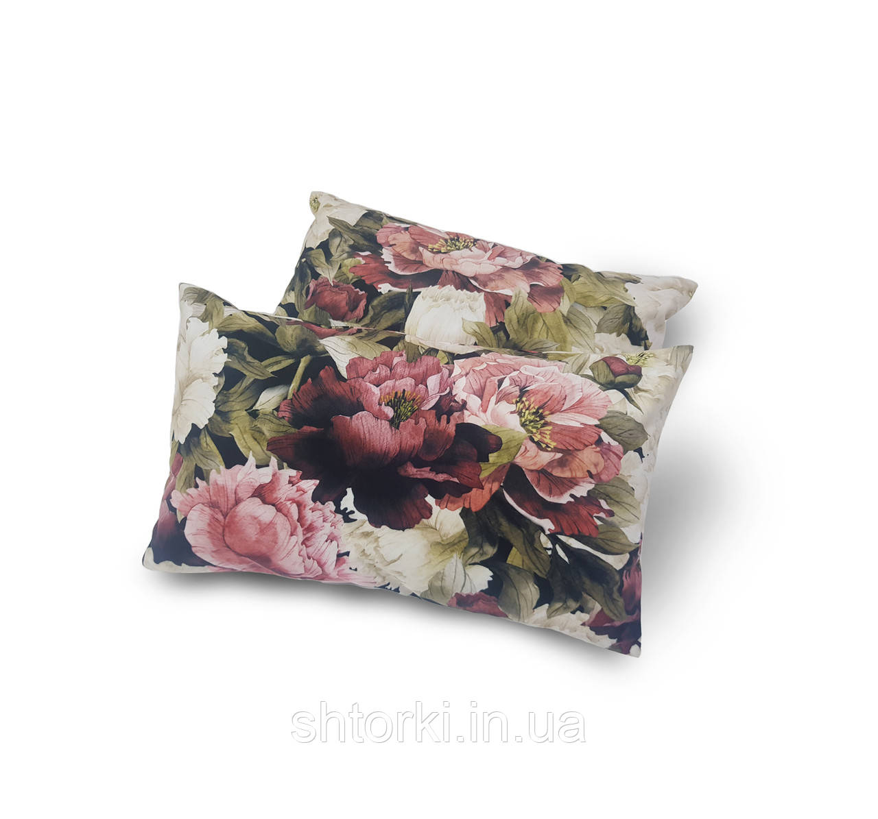 Комплект декоративних подушок Firanka Flowers 47х28см 2шт різнокольорові (п_0613)