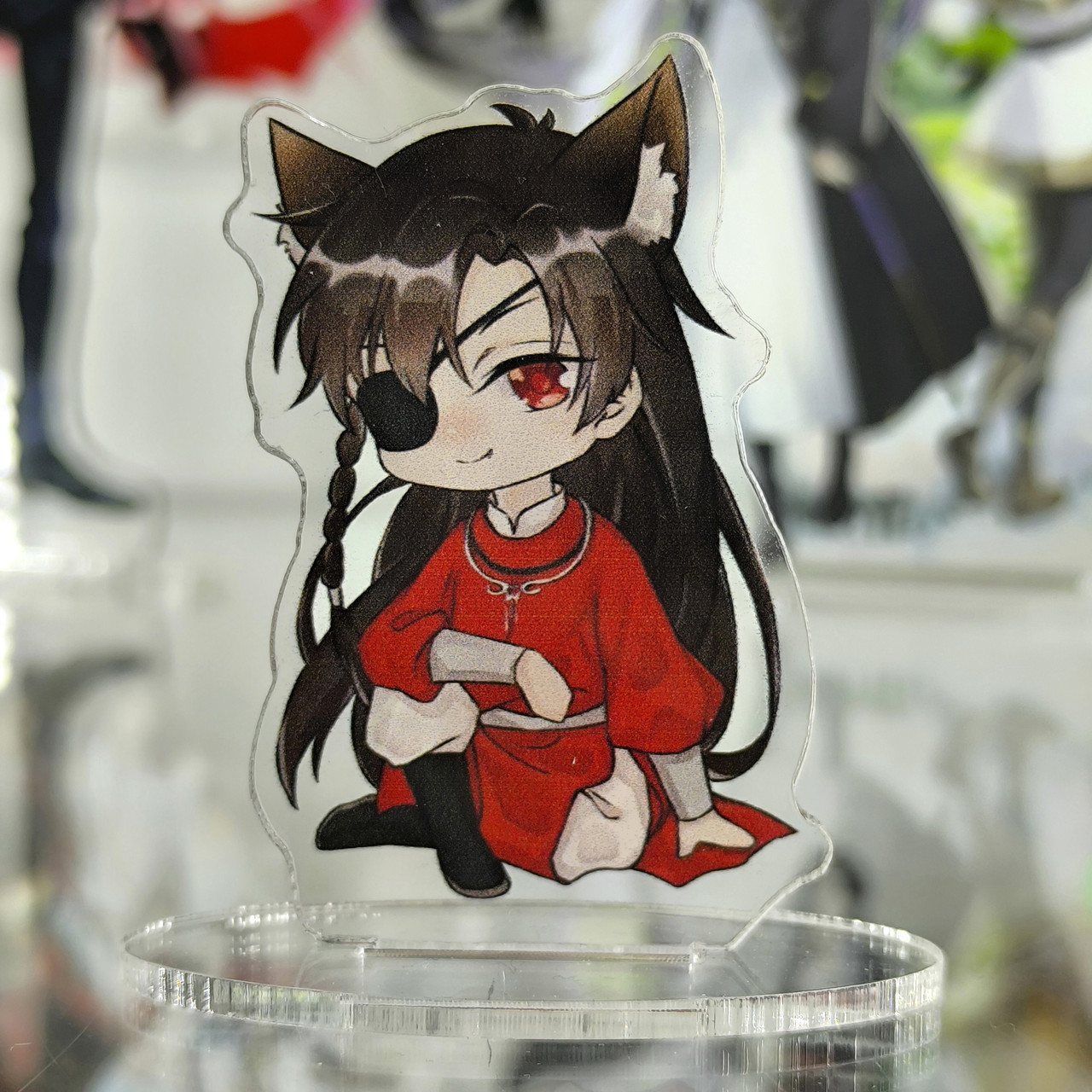 Акриловая статуетка Благословення небожителів Хуа Чен з вушками (7 см) / Tian Guan Cі Fu, фото 1