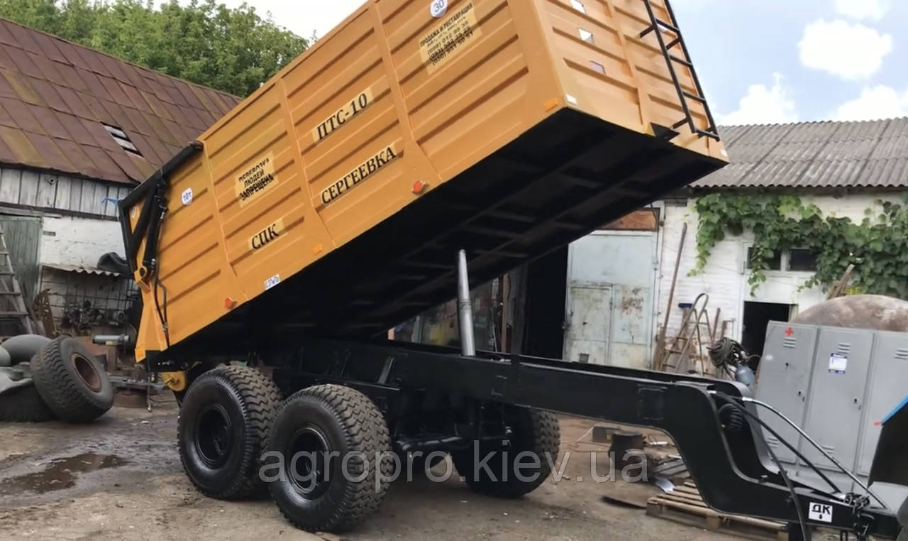 Причіп зерновоз 2 ПТС 10