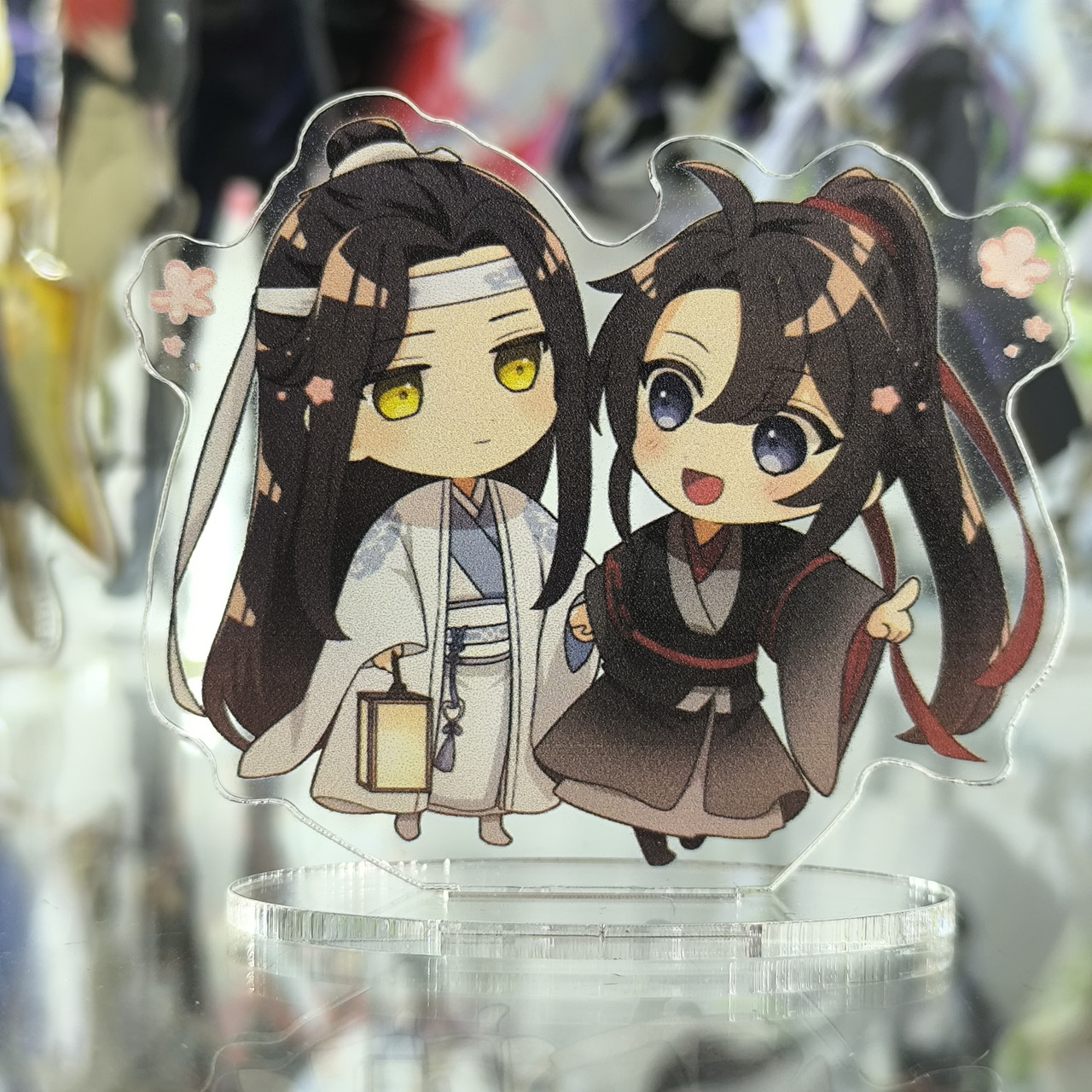 Акрилова статуетка Магістр диявольського культа Вей Усянь та Лань Чжань (7 см) / Mo Dao Zu Shi, фото 1