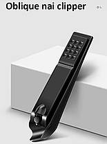 Набір манікюрних ножиць для нігтів 6 штук Чорний, фото 5