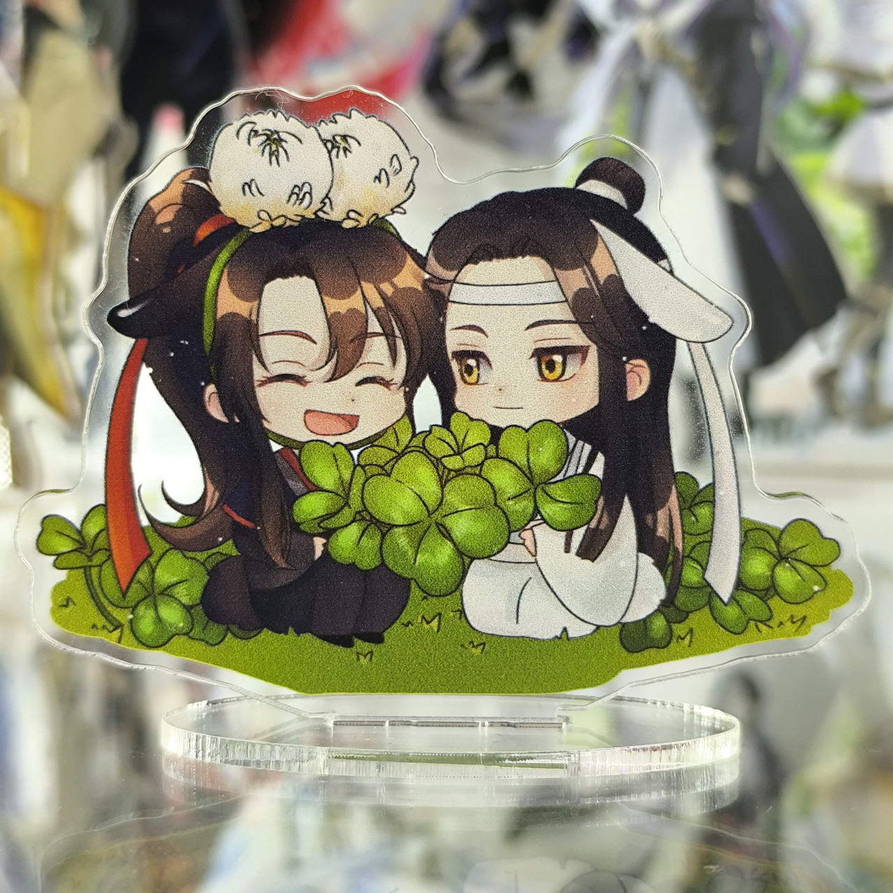 Акрилова статуетка Магістр диявольського культа Вей Усянь та Лань Чжань (7 см) / Mo Dao Zu Shi, фото 1