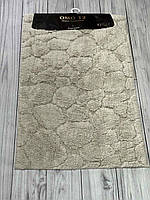 Набір бамбукових килимків для ванної кімнати 2 предмети Omo Home Туреччина бежевий