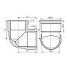 Кут SD Forte 1/2" ВВ хром SF368H15, фото 3