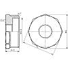 Футорка SD Forte 2"х3/4" ЗВ SF3745020, фото 3