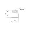 Подовжувач SD Plus 15х1/2" хром SD1301515, фото 3