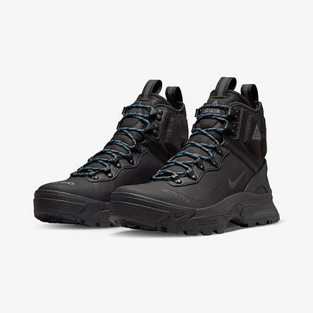 Чоловічі чорні черевики Nike Acg Zoom Gaiandome Gore-tex високі кросівки найк, фото 1