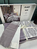 Постільна білизна сатинова полуторний розмір Clasy Nita, фото 3