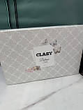 Постільна білизна сатинова полуторний розмір Clasy Lalin, фото 2