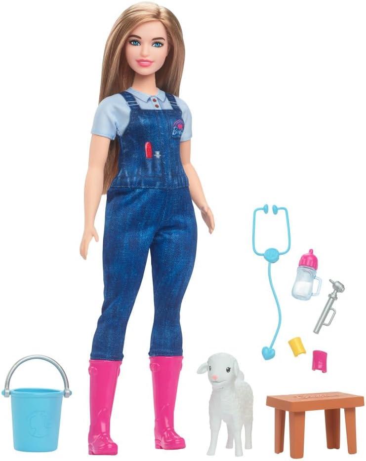 Лялька Барбі ветеринарна ферма Barbie Farm Veterinarian HRG42