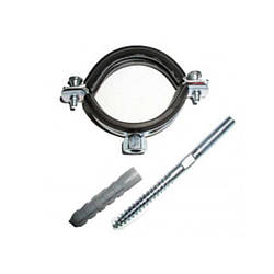 Хомут Thermo Alliance Standart 21/2" з чорною гумою (D75-80 мм) SD10063B