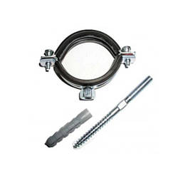 Акційний набір чорних хомутів Thermo Alliance Standart: 4"(D108-113мм) 15шт + у подарунок 2 1/2"(D75-80мм) 3шт