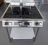 Індукційна плита Hurakan HKN-D35FX4S PRO, фото 3