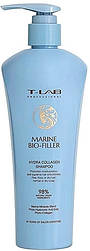 Шампунь для волосся з гідролізованим колагеном T-Lab Marine Bio-Filler Hydra Collagen Shampoo 300 мл