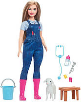 Лялька Барбі ветеринарна ферма Barbie Farm Veterinarian HRG42
