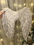 КОСТЮМ АНГЕЛА (НІМБ + КРИЛА + СУКНЯ + ПОЯС), дорослий костюм янгола, фото 3