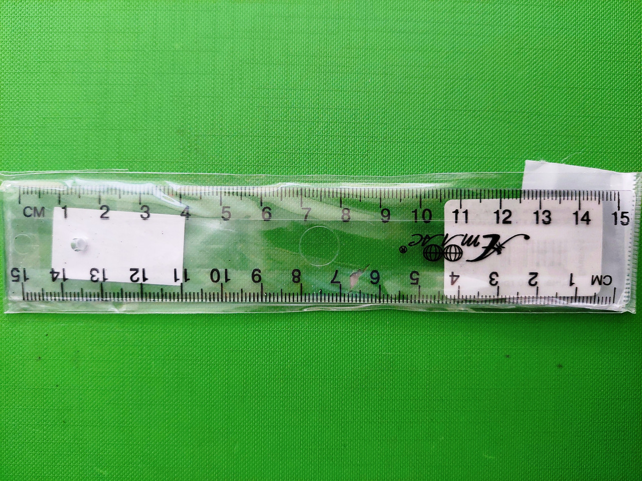 Канц Лінійка 15 см ”Атлас” /AS-0604, К-9070/ прозора, в пакеті (1/25/700)