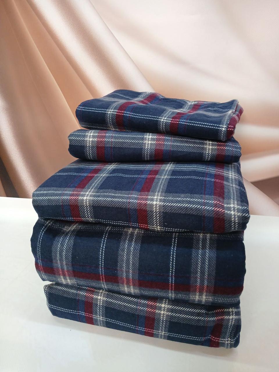 Постільна білизна фланелева байкова євро розмір Cotton Collection 16, фото 1