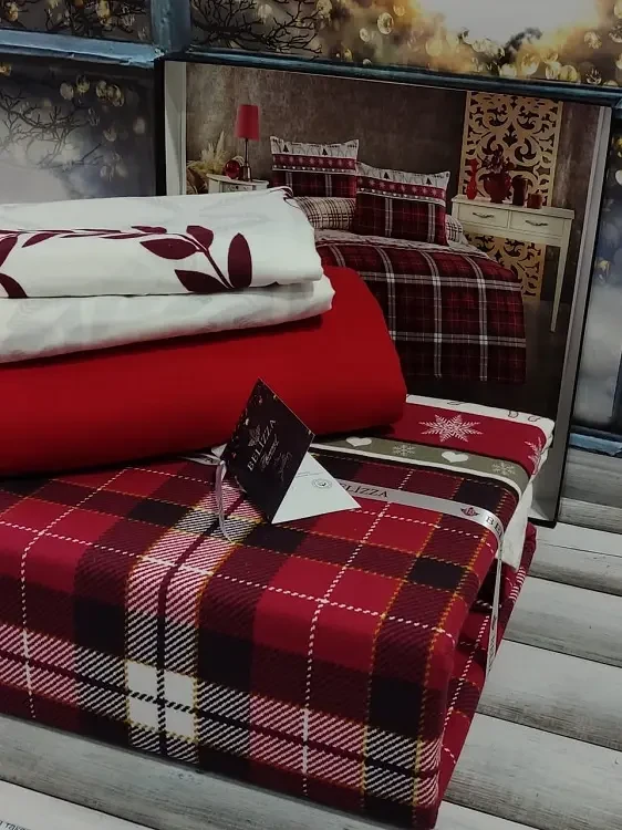 Постільна білизна фланелева байкова євро розмір Belizza Home Deer