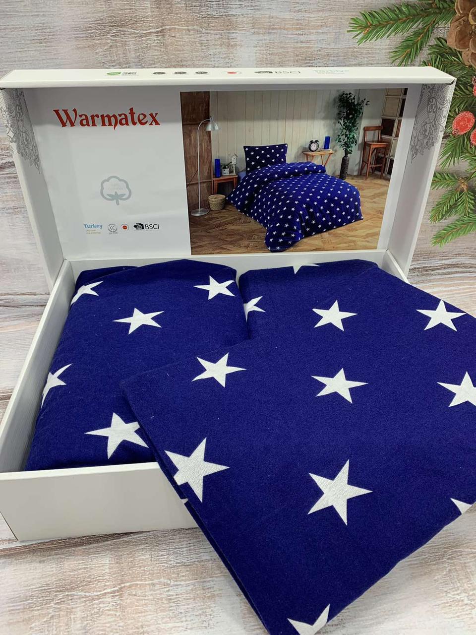 Фланелева байкова постільна білизна полуторний розмір Warmatex Туреччина 06, фото 1