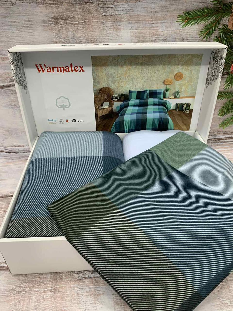 Фланелева байкова постільна білизна євро розмір Warmatex Туреччина 07, фото 1