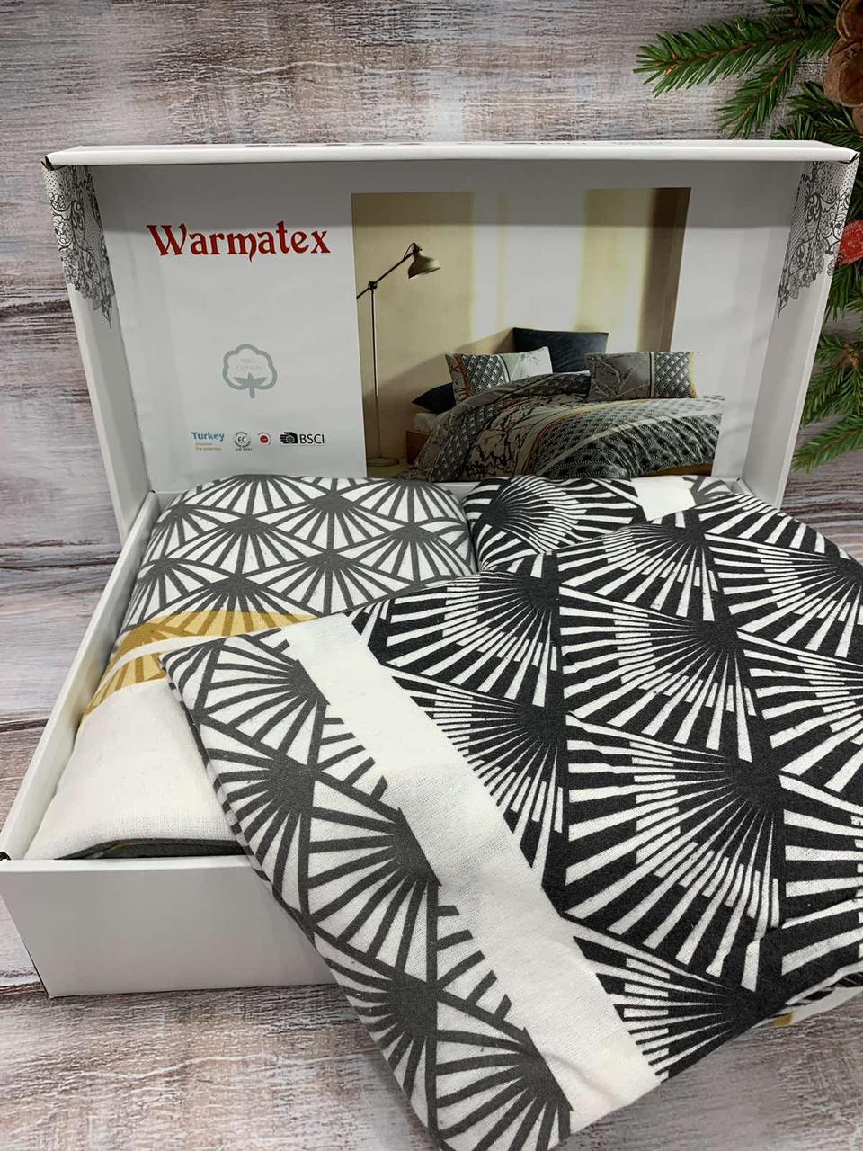 Фланелева байкова постільна білизна євро розмір Warmatex Туреччина 013, фото 1