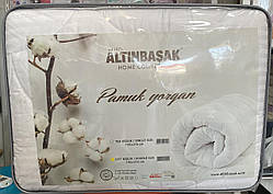 Ковдра сатин страйп антиалергенна полуторна 155 на 215 см Altinbasak