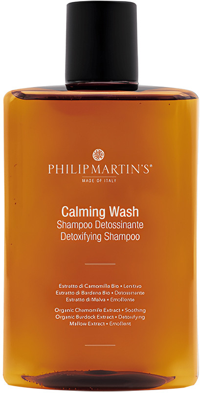 Шампунь-детокс відновлювальний і стабілізувальний баланс шкіри голови Calming Wash Philip Martin`s, 320 мл, фото 1