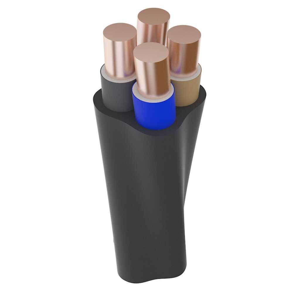 Кабель мідний, дріт ВВГ 4х4 СКЗ (сертифікований), фото 1