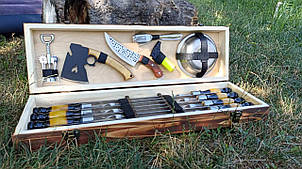 Набір шампурів для барбекю Голд