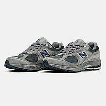 Зимові Чоловічі Кросівки New Balance 2002R Gore-Tex Grey Indigo / Нью Беланс 2002Р Гор Текс Індіго Сірі, фото 5